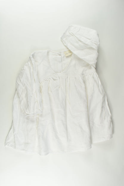 Marlow and Mae Size 4 Linen Blouse