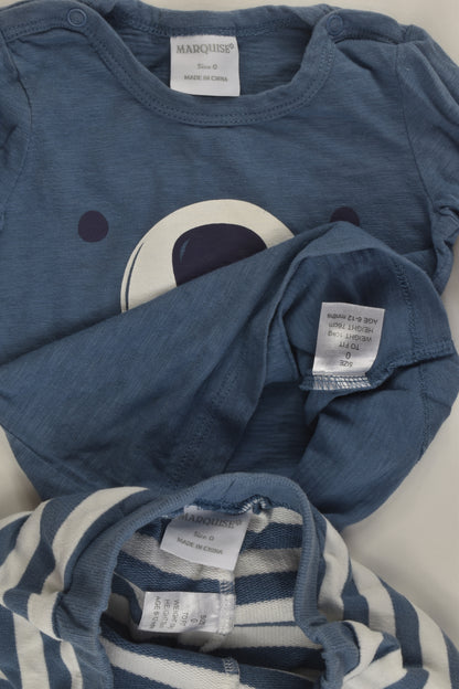 Marquise Size 0 Two Piece Bear Outfit