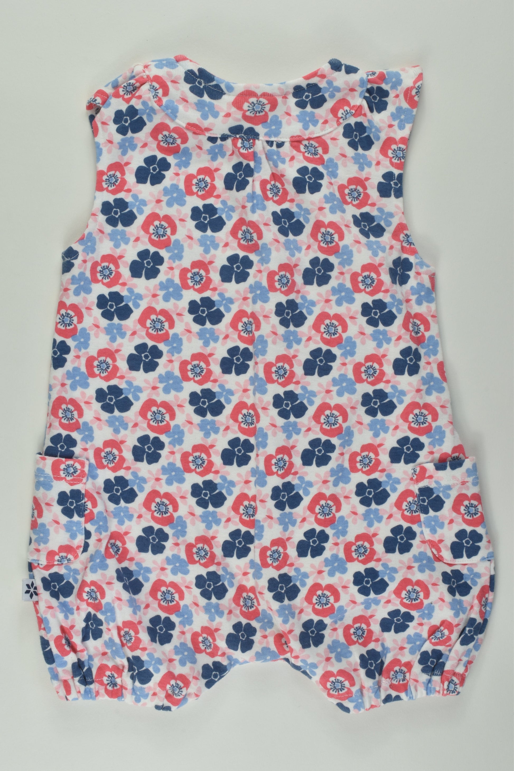 Marquise Size 00 Floral Short Romper