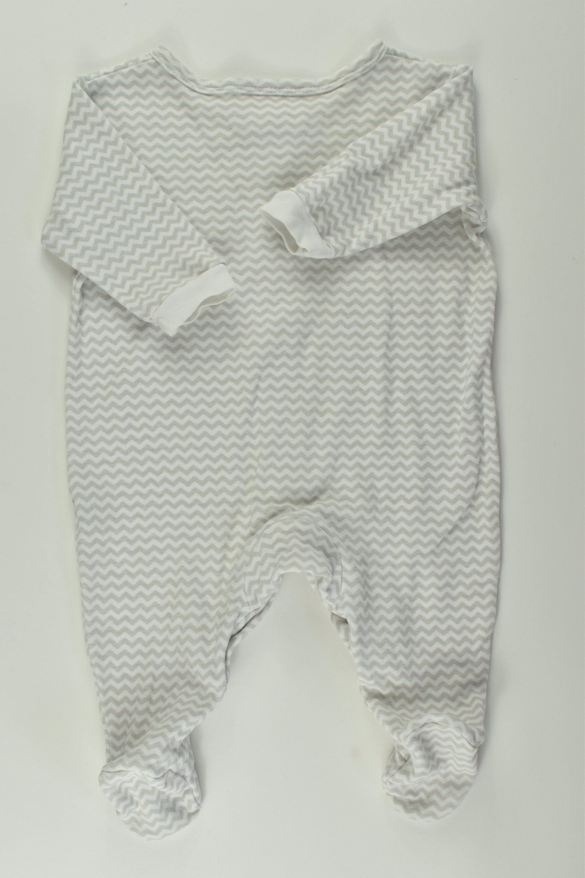 Marquise Size 000 Footed Romper