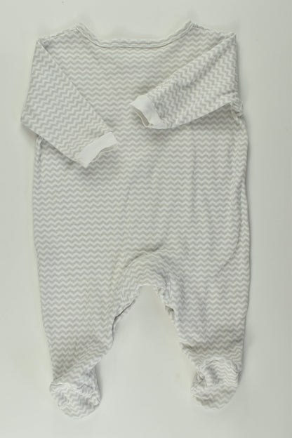 Marquise Size 000 Footed Romper