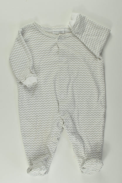 Marquise Size 000 Footed Romper