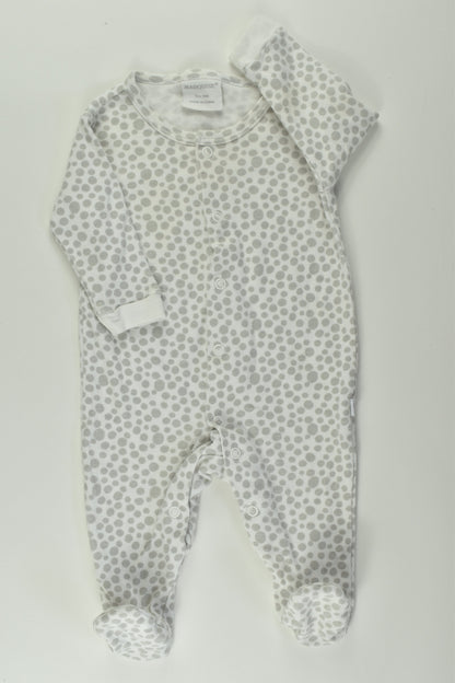 Marquise Size 000 Footed Romper