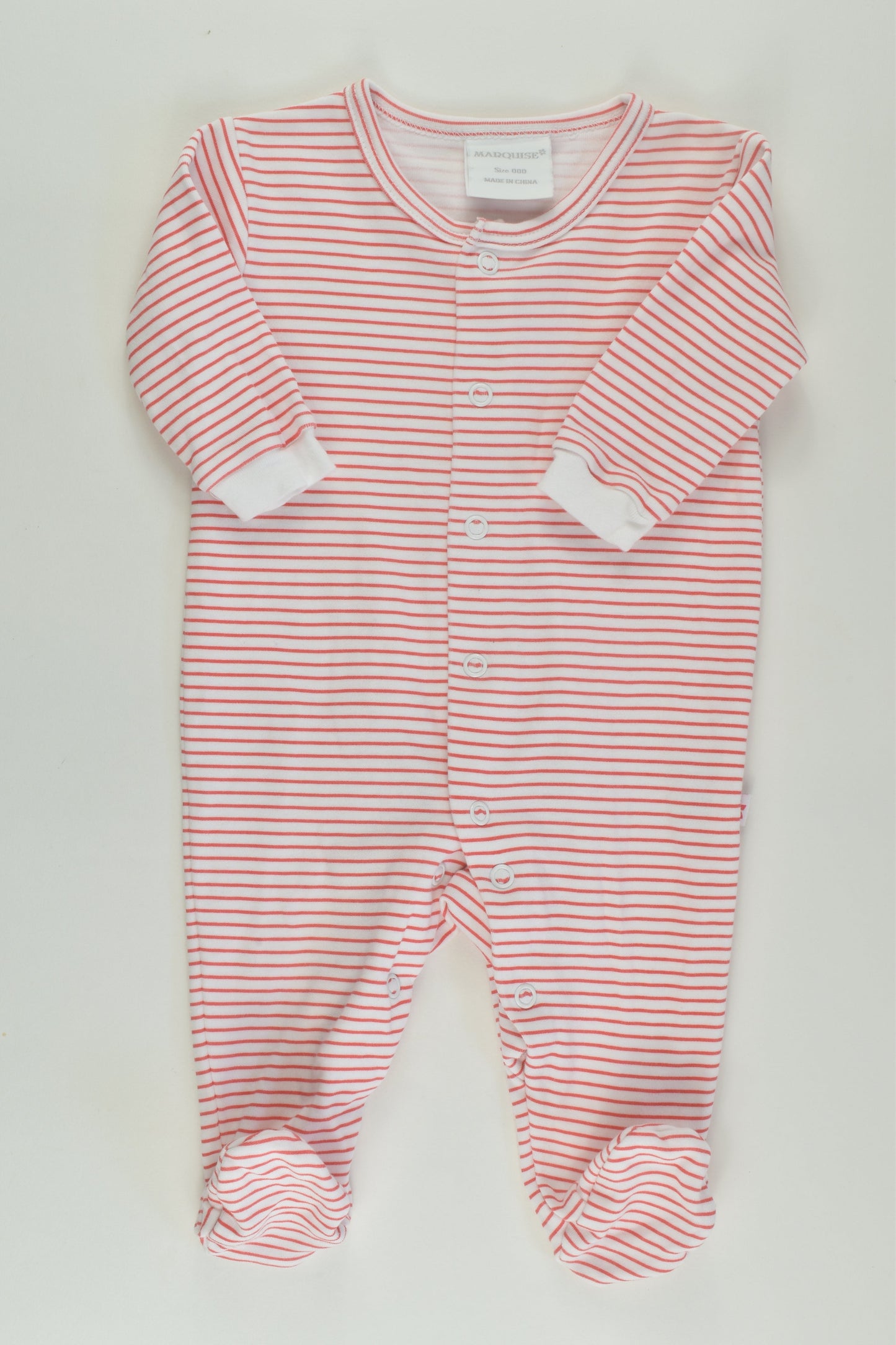 Marquise Size 000 Striped Romper