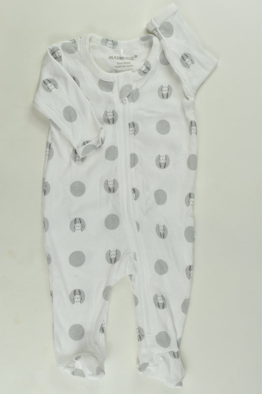 Marquise Size 0000 Bunny Romper