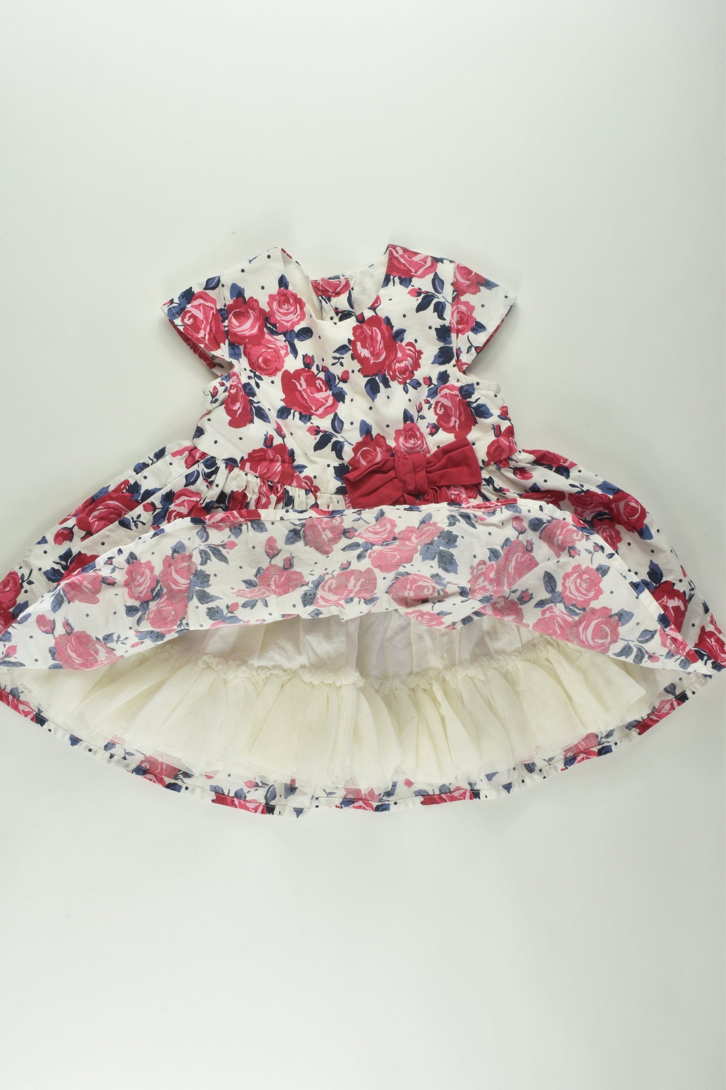 Matalan Size 0 Lined Roses Dress