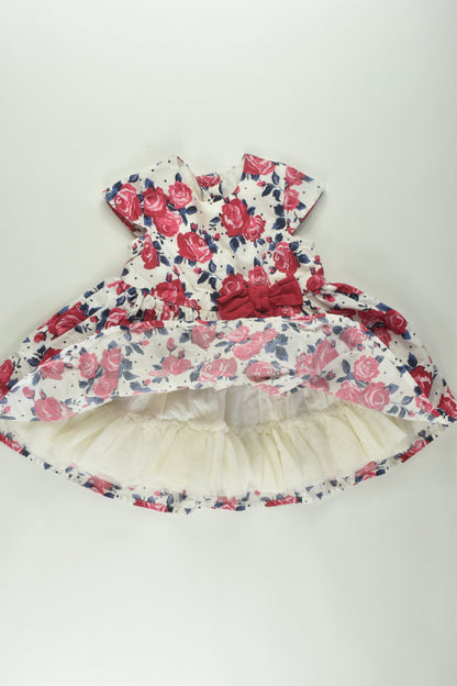 Matalan Size 0 Lined Roses Dress