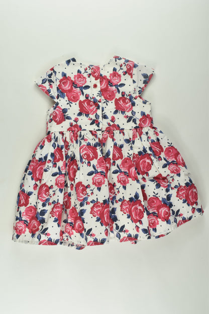 Matalan Size 0 Lined Roses Dress