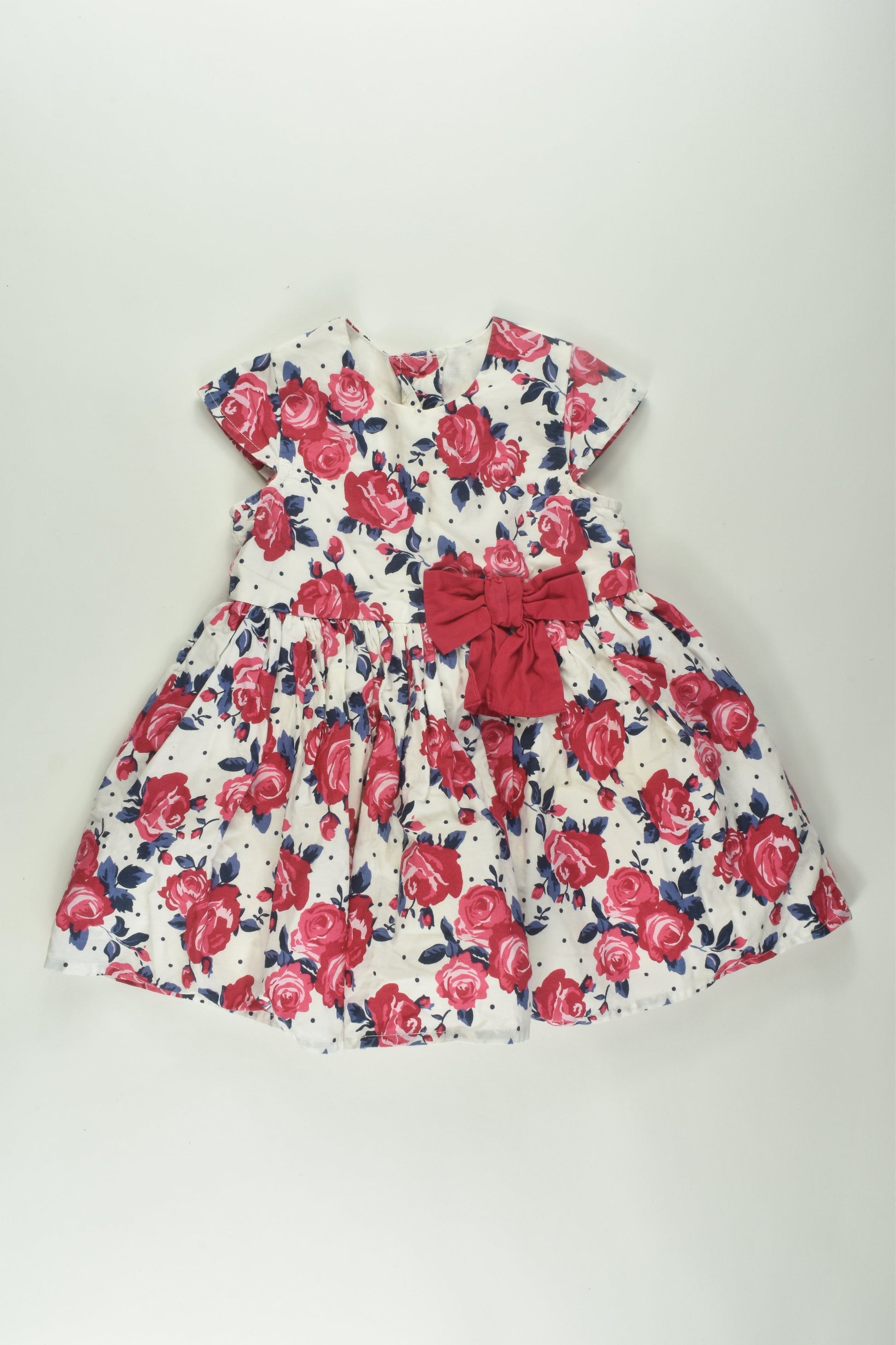 Matalan Size 0 Lined Roses Dress