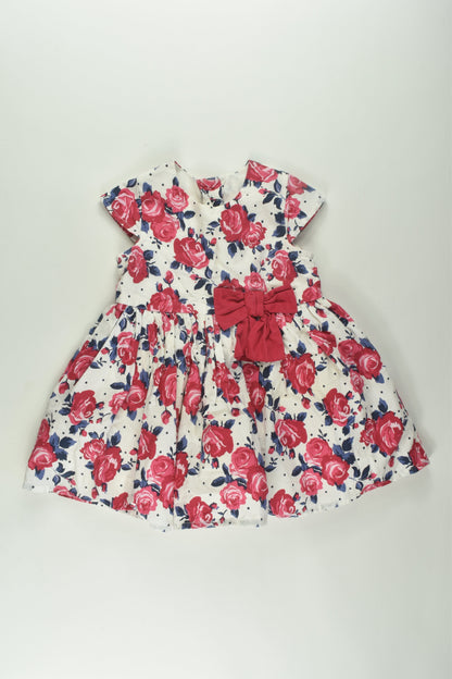 Matalan Size 0 Lined Roses Dress