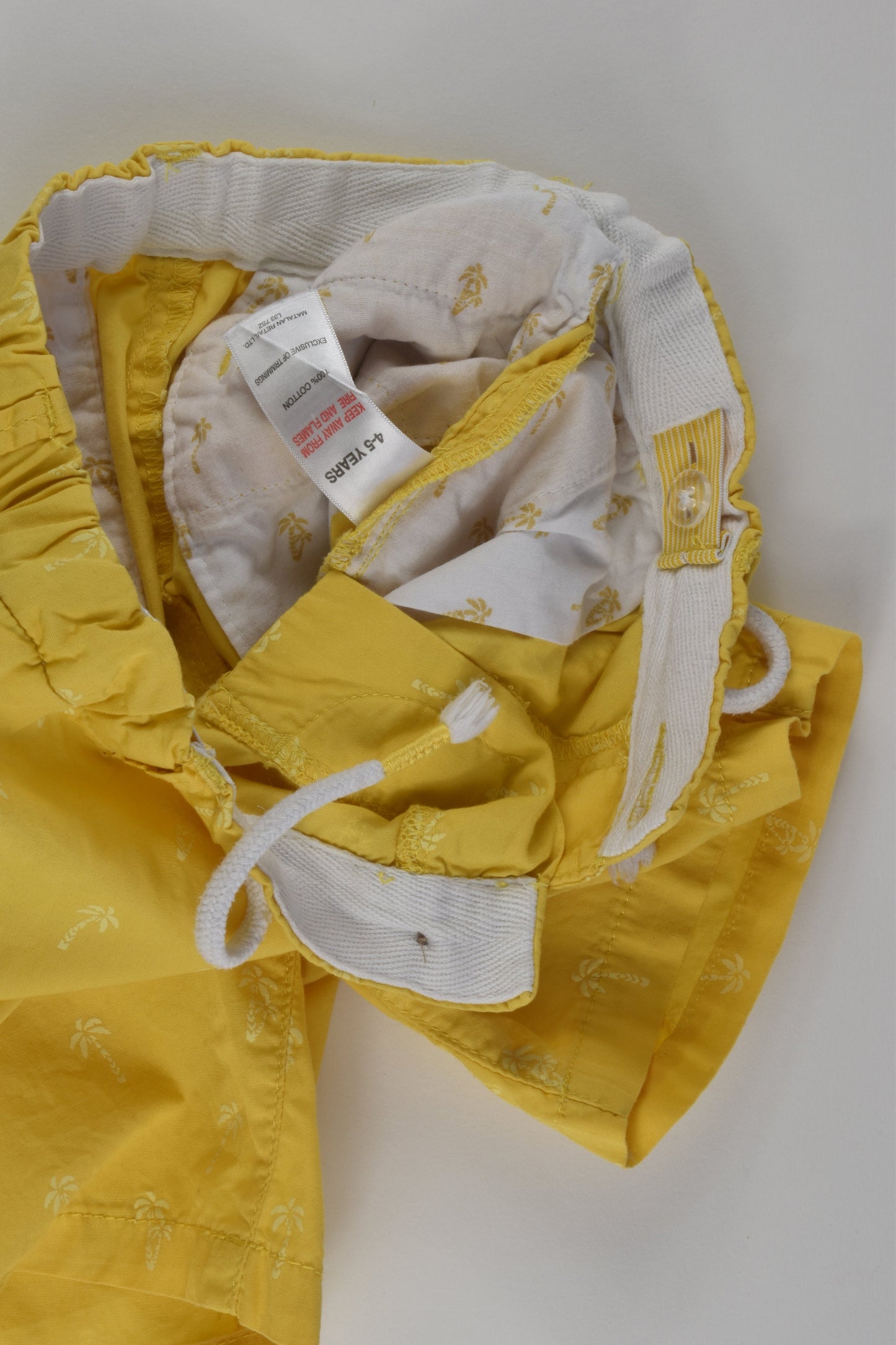 Matalan Size 4-5 Lightweight Shorts