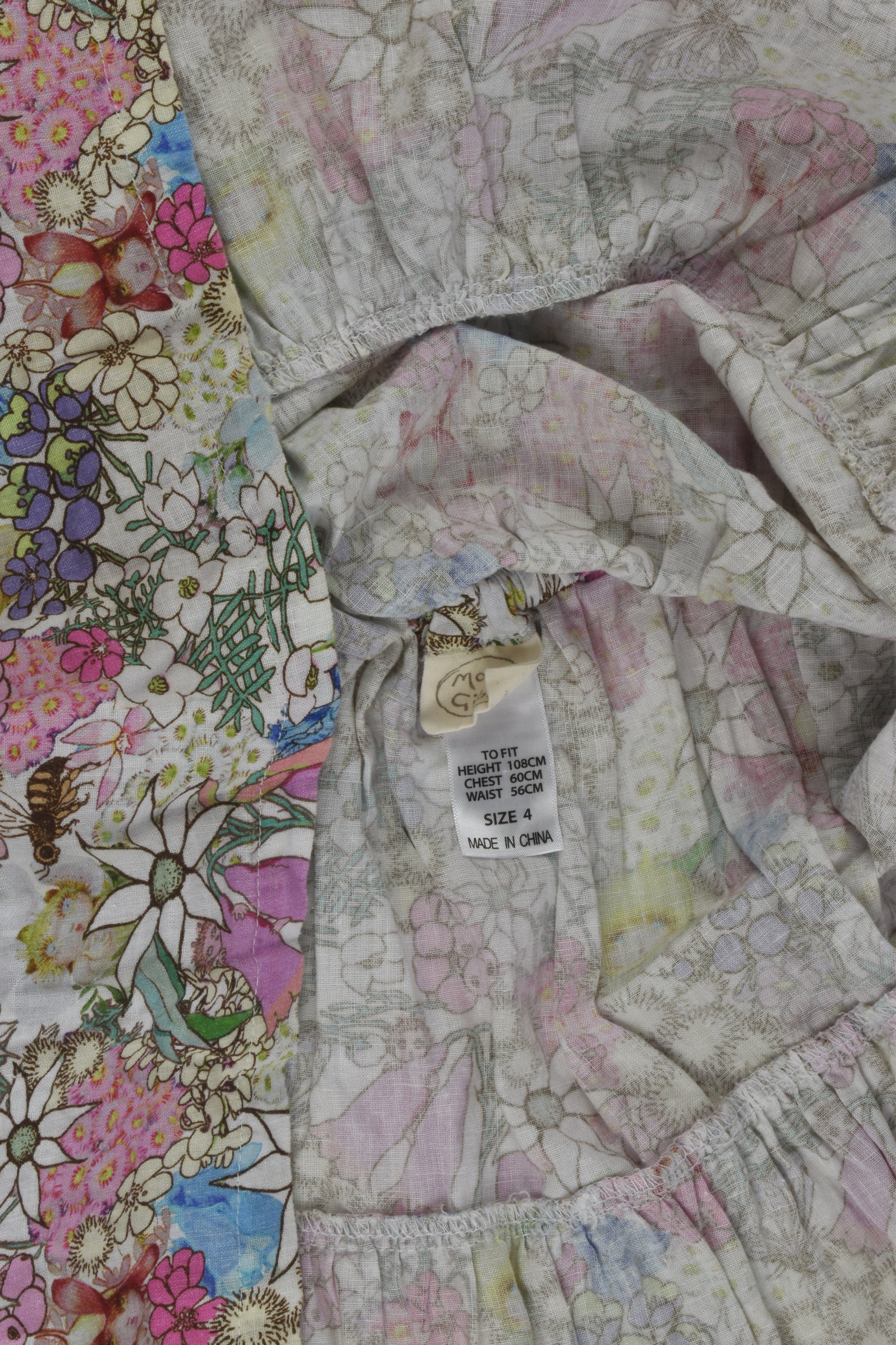 May Gibbs Size 4 Gumnut Babies Dress