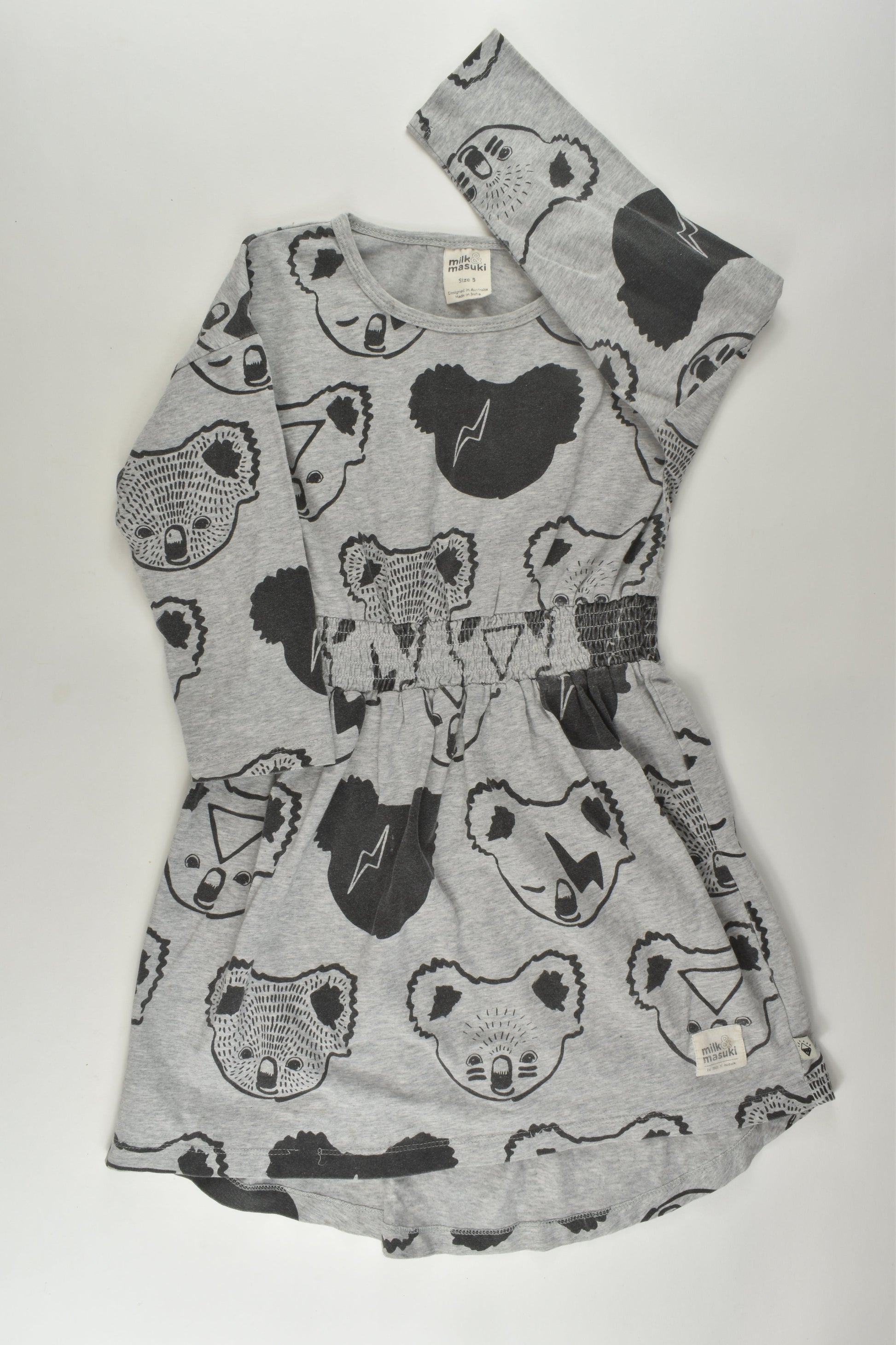 Milk & Masuki Size 5 Koala Dress