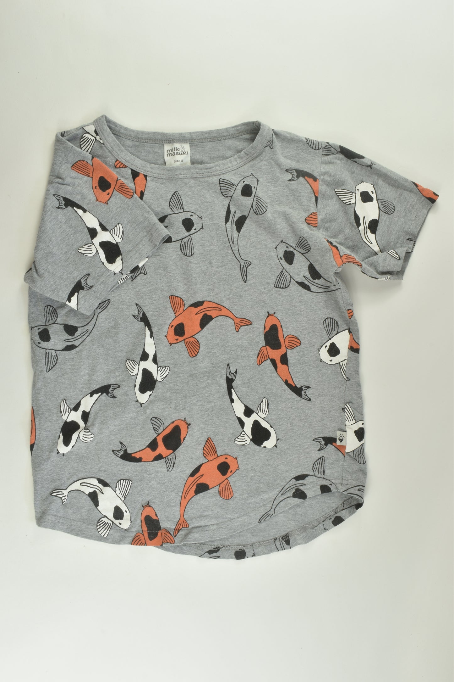 Milk & Masuki Size 8 Fish T-shirt