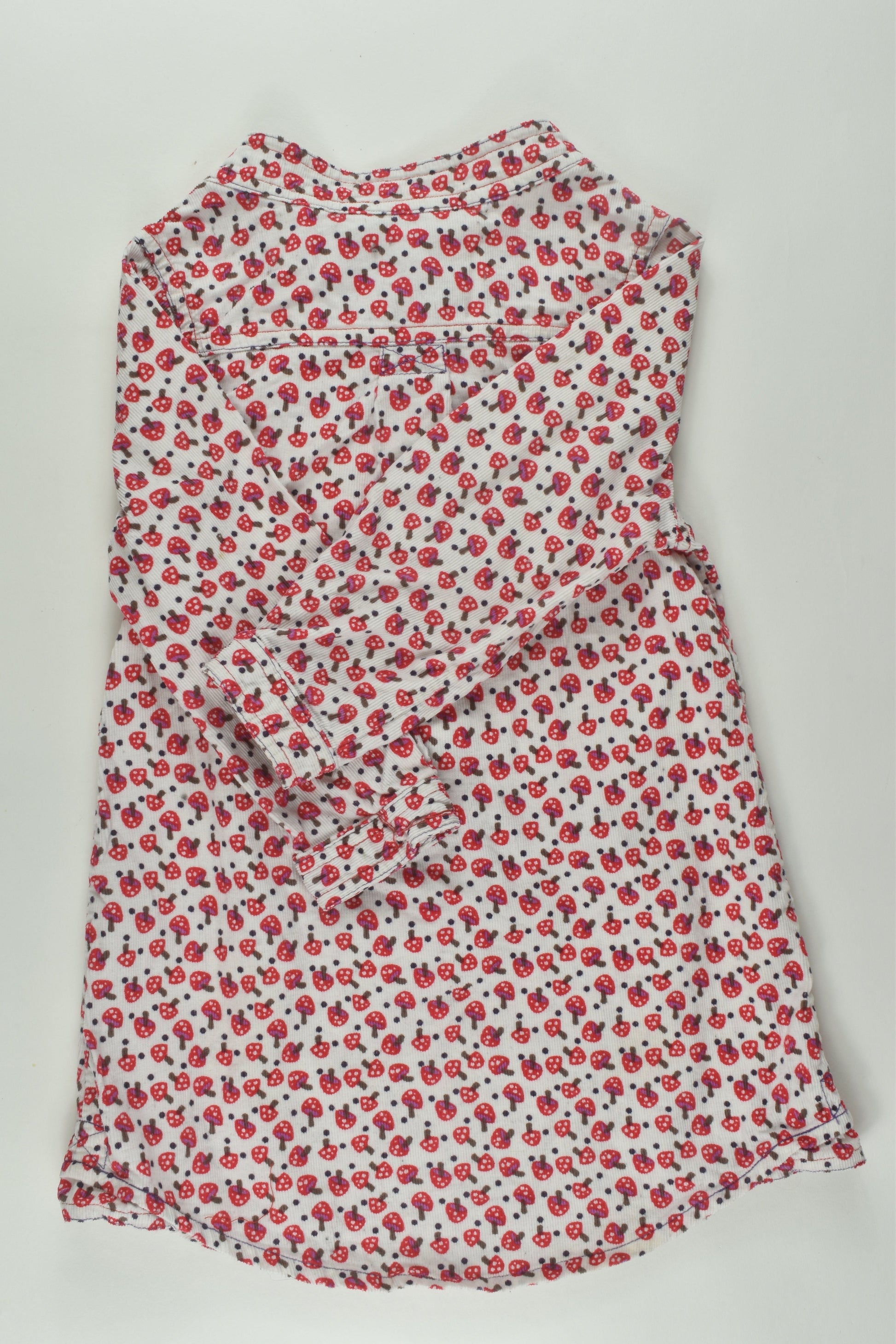 Milkshake Size 3 Mushroom Cord Dress