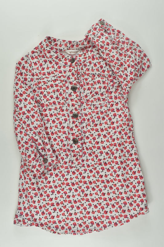 Milkshake Size 3 Mushroom Cord Dress