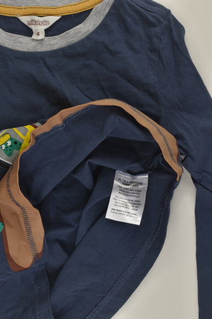 Milkshake Size 4 Dinosaur Top