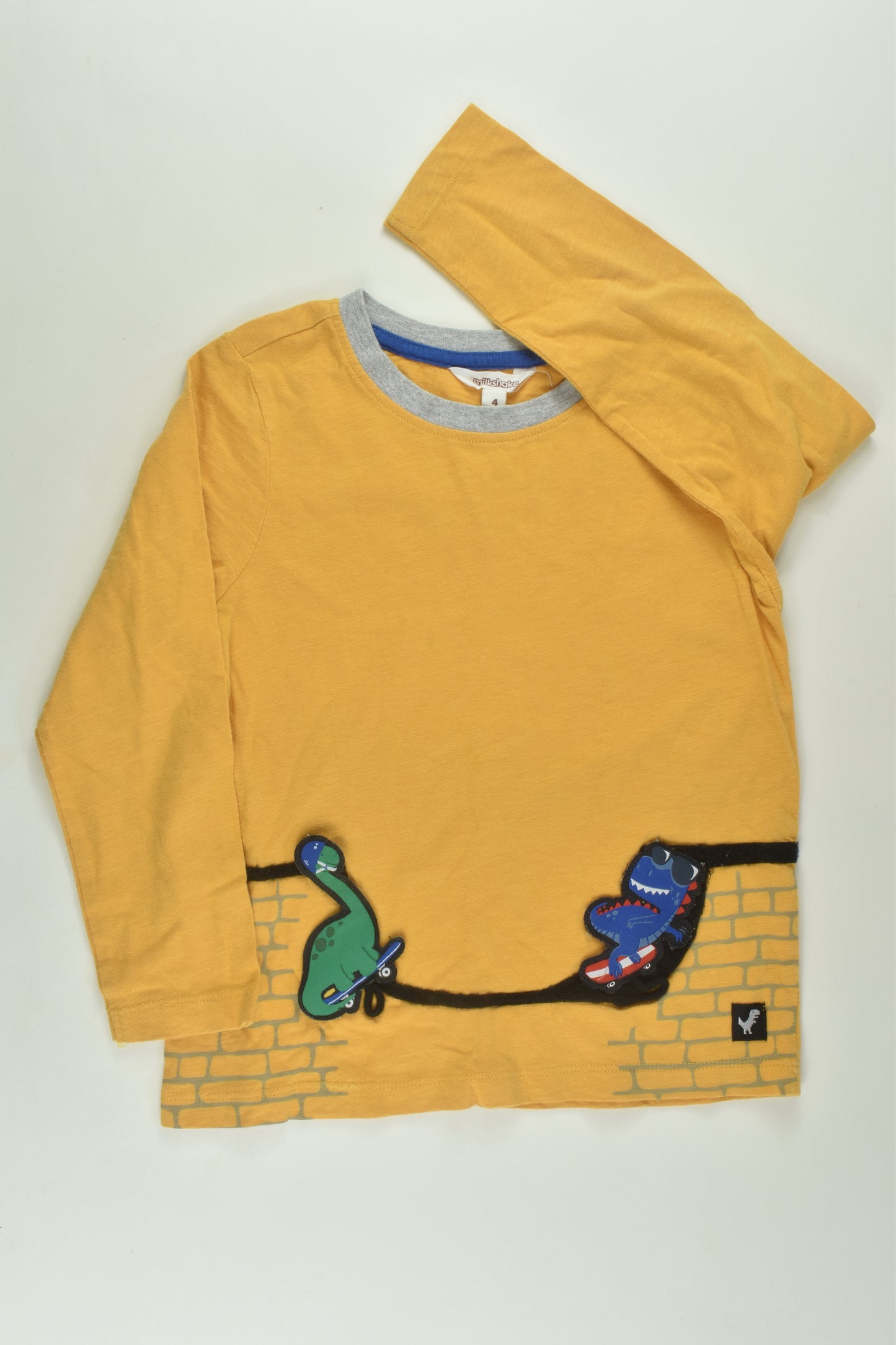 Milkshake Size 4 Dinosaur Top