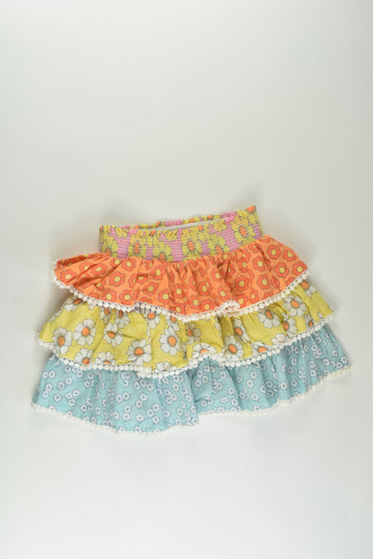 Milkshake Size 4 Floral Skirt