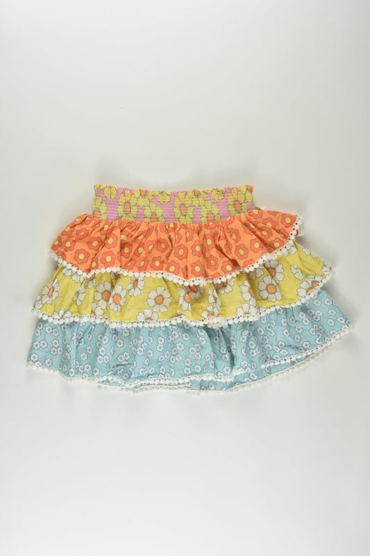 Milkshake Size 4 Floral Skirt