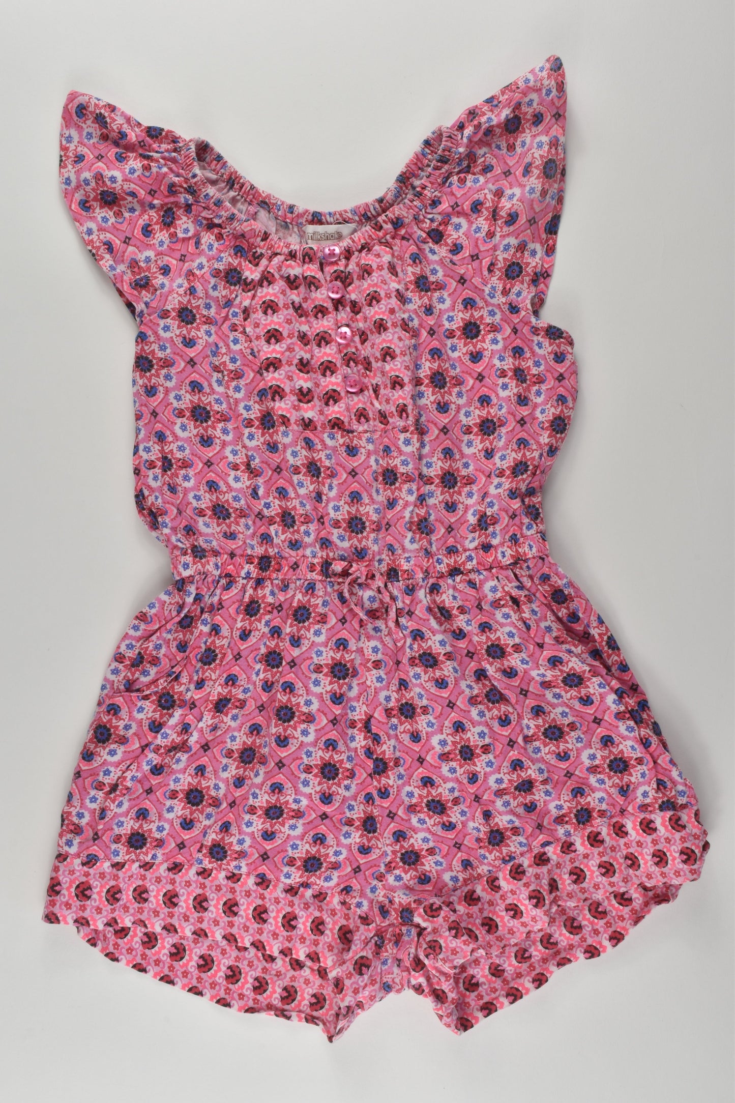 Milkshake Size 4 Short Playsuit