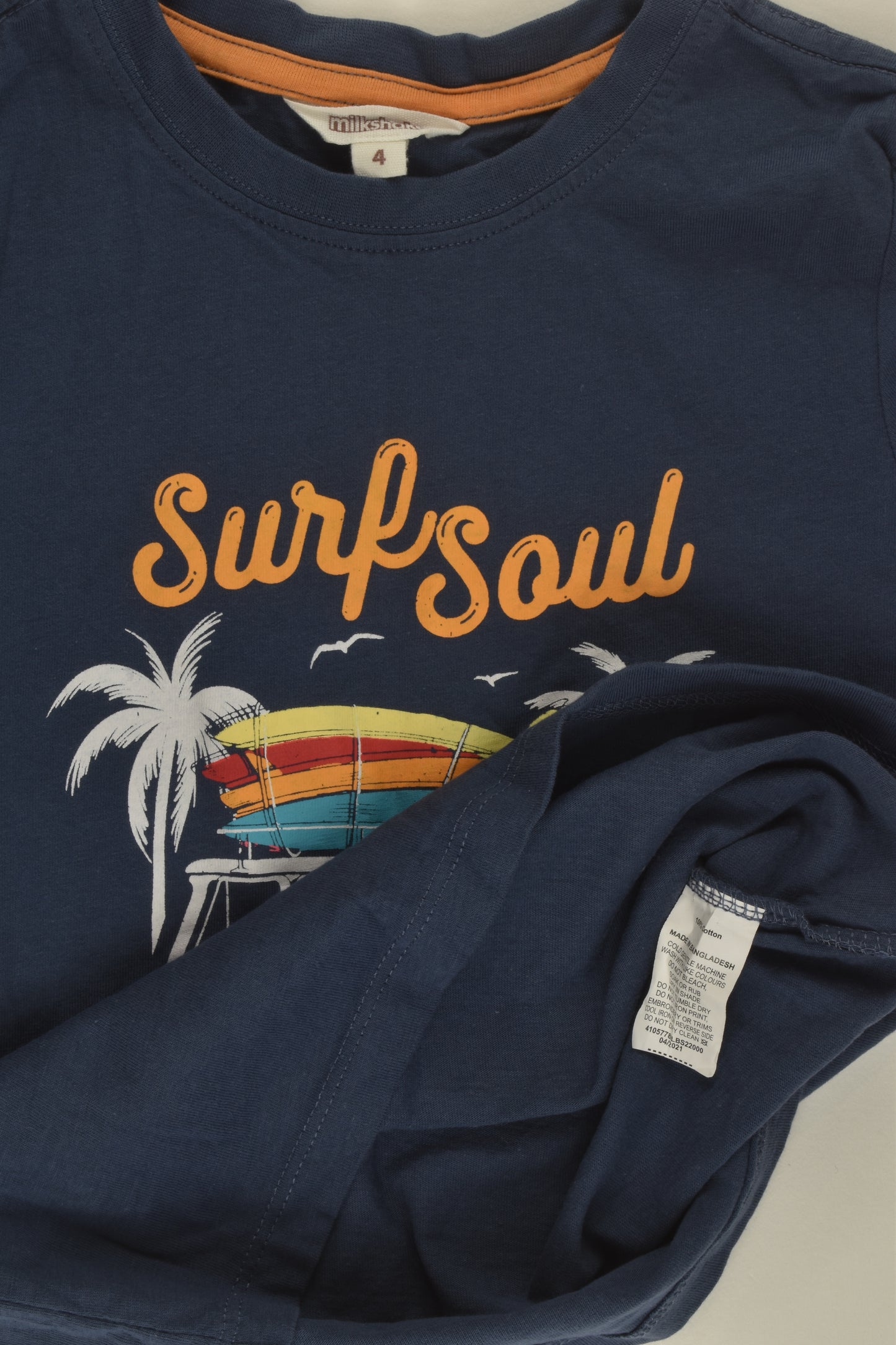 Milkshake Size 4 'Surf Soul" T-shirt