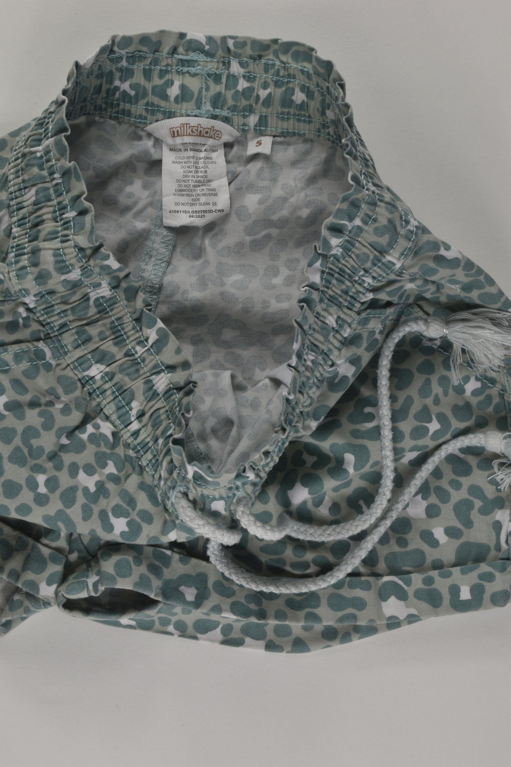 Milkshake Size 5 Leopard Print Shorts