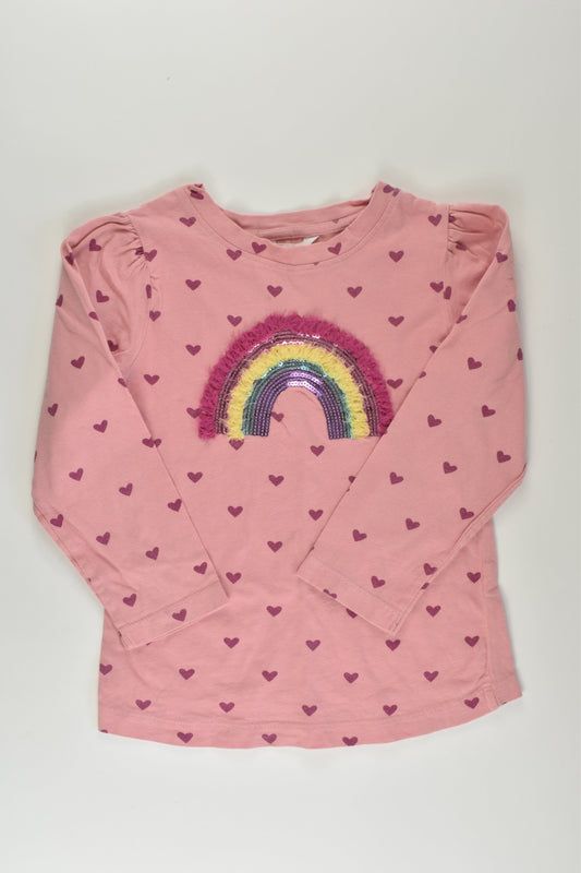 Milkshake Size 5 Rainbow Top
