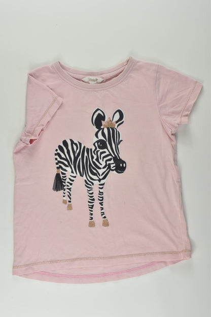 Milkshake Size 5 Zebra T-shirt