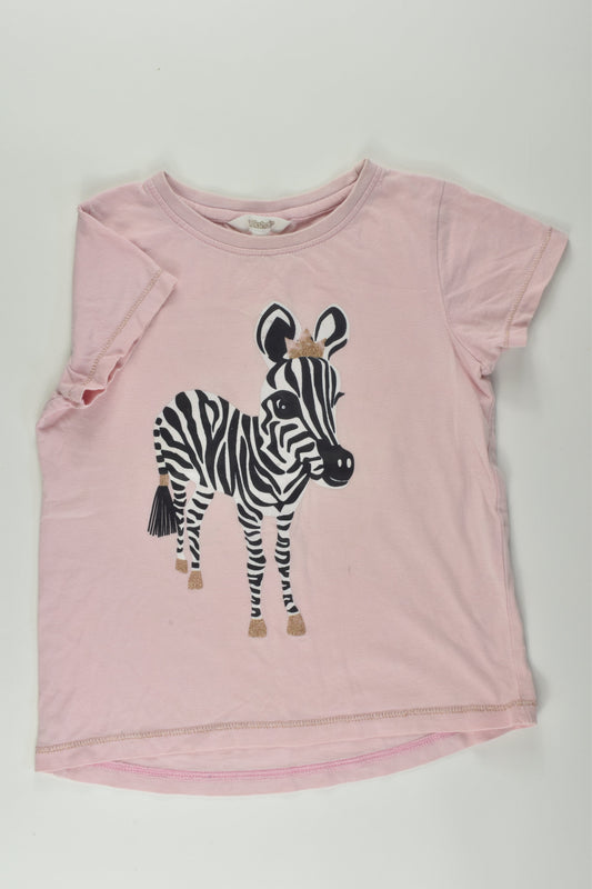 Milkshake Size 5 Zebra T-shirt