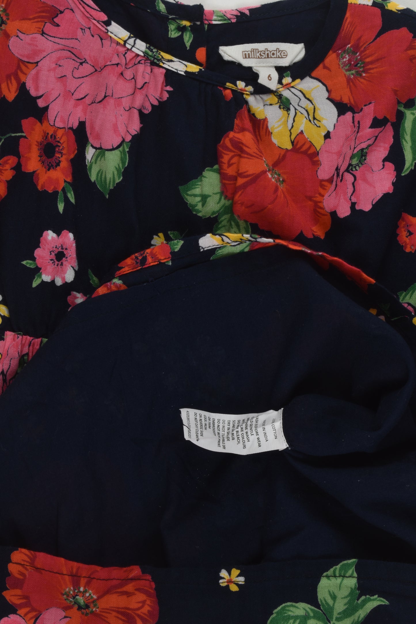 Milkshake Size 6 Lined Floral Dress
