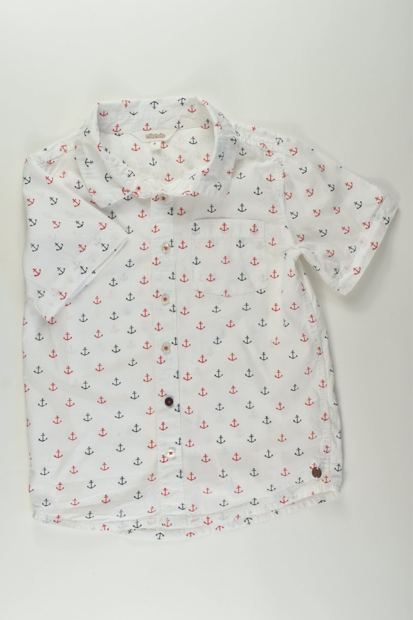 Milkshake Size 6 Nautical Shirt