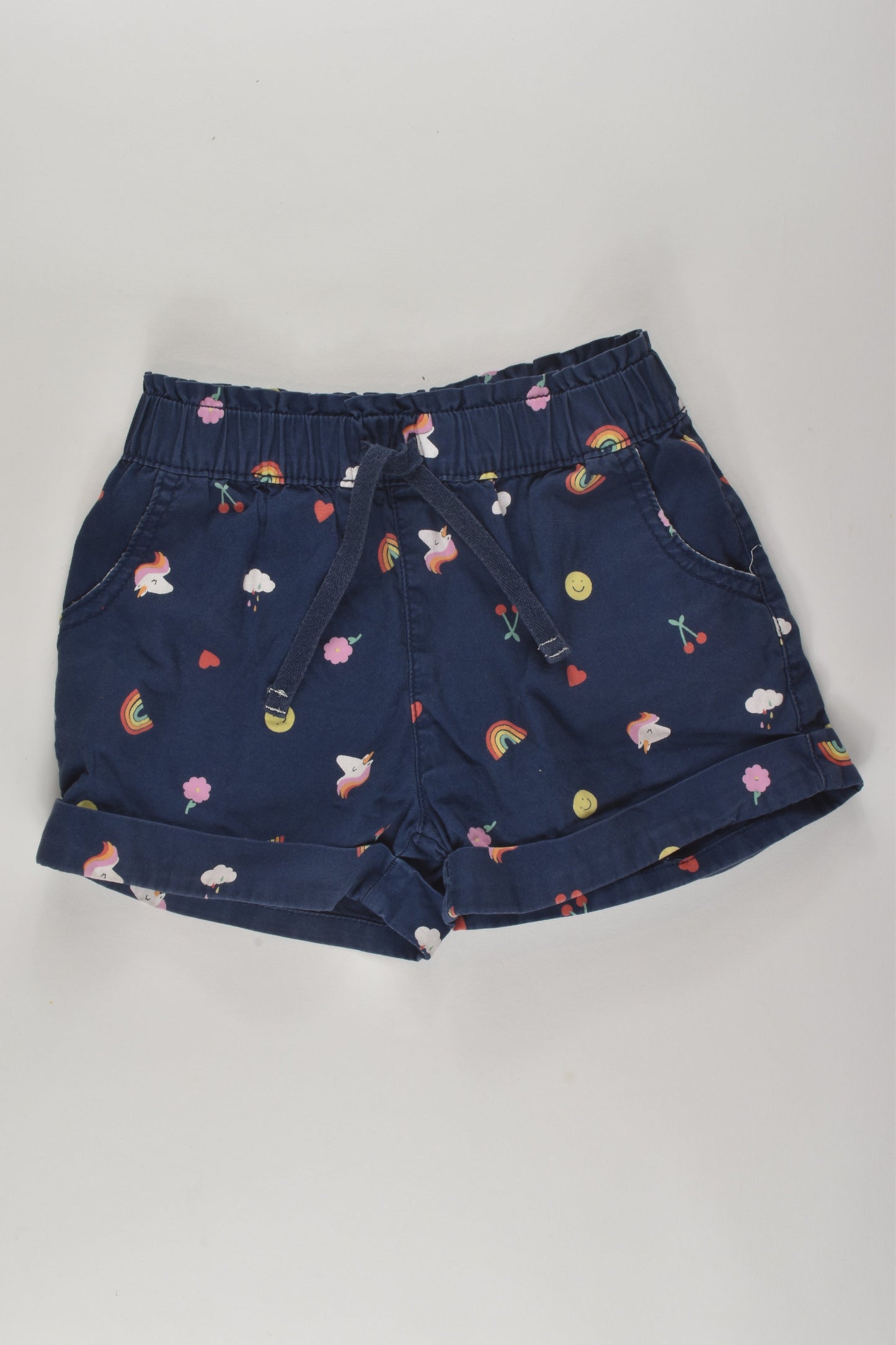 Milkshake Size 6 Rainbows amd Unicorns Shorts