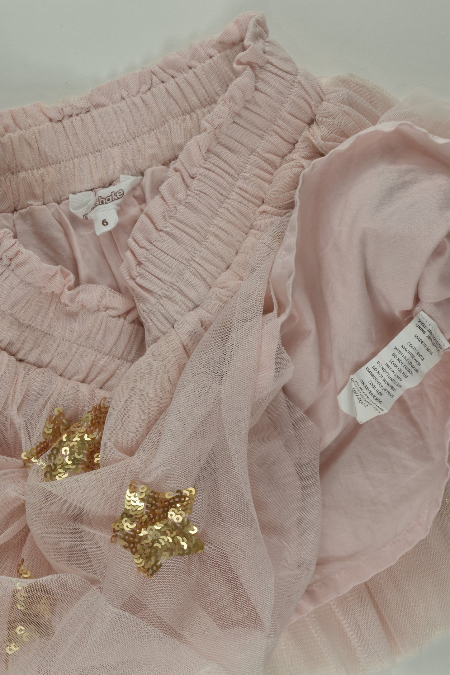 Milkshake Size 6 Star Tulle Skirt