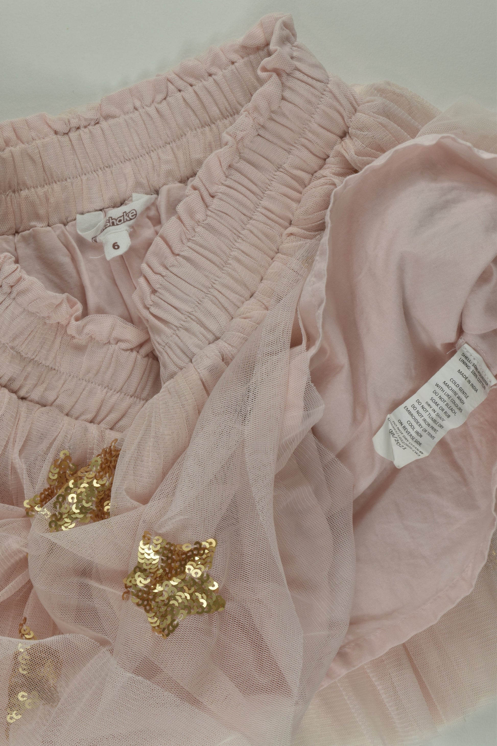 Milkshake Size 6 Star Tulle Skirt