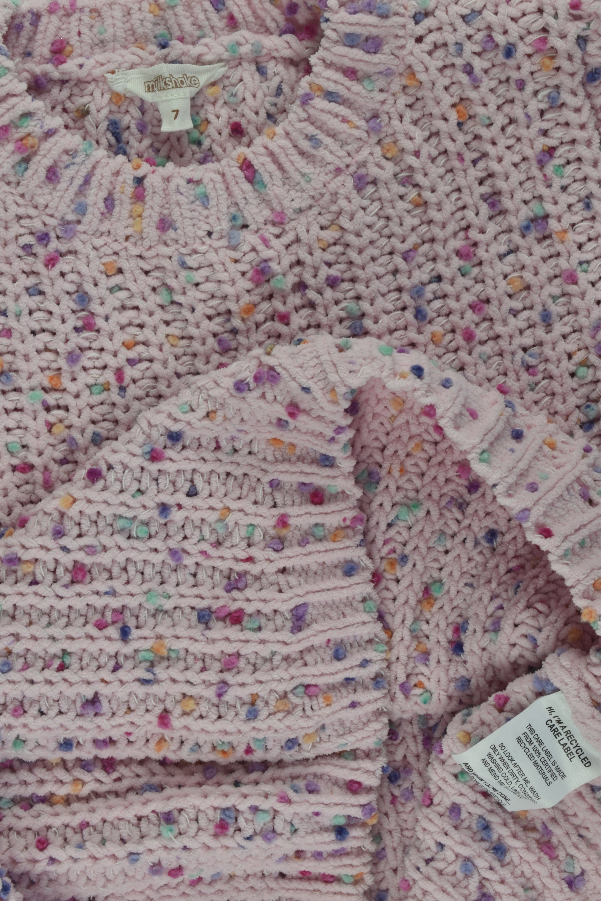 Milkshake Size 7 Chunky Knit Jumper