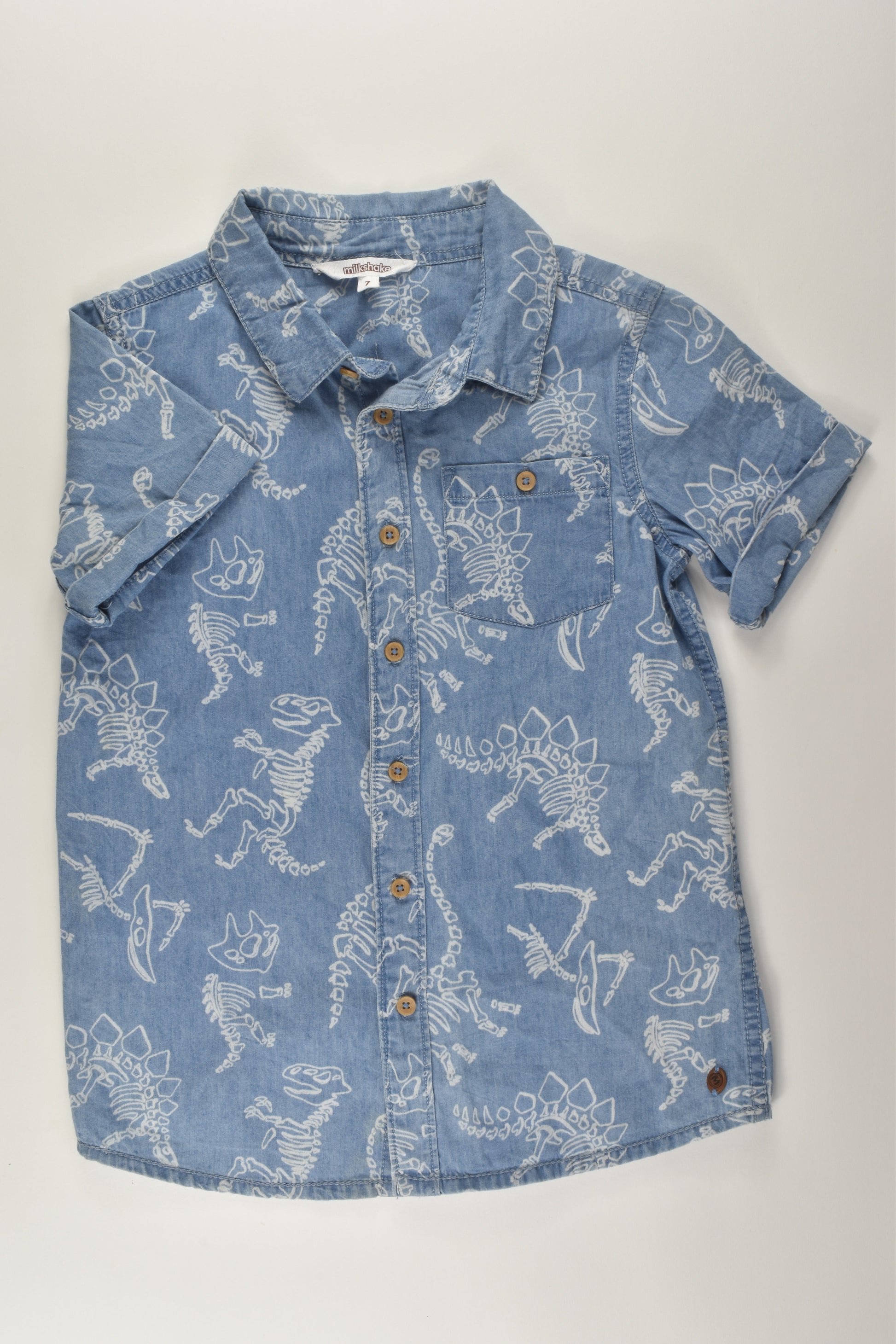 Milkshake Size 7 Dinosaur Shirt