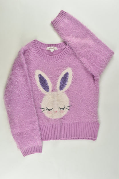 Milkshake Size 7 Fluffy Bunny Jumper