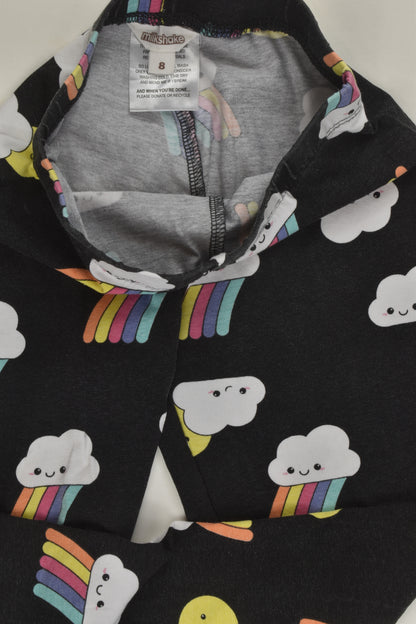 Milkshake Size 8 Rainbow Clouds Leggings
