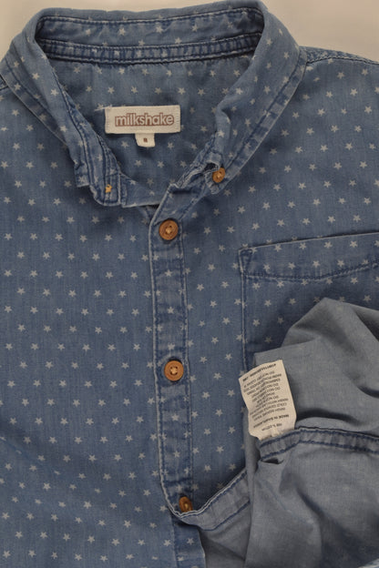 Milkshake Size 8 Stars Denim Shirt