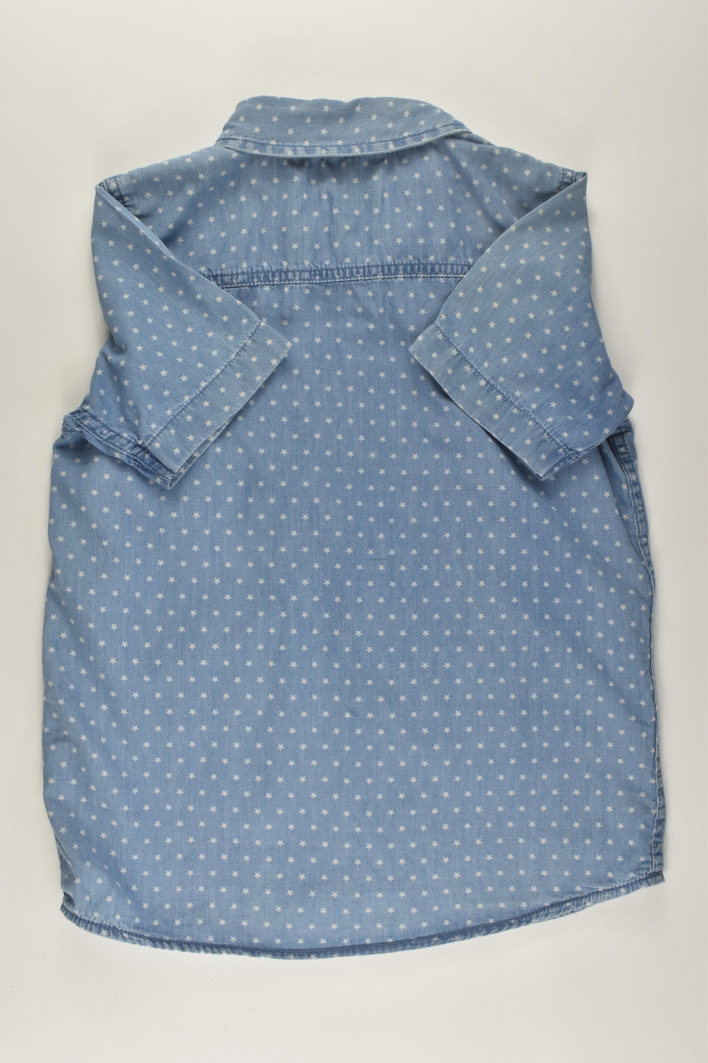 Milkshake Size 8 Stars Denim Shirt
