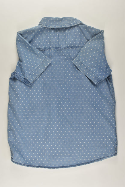 Milkshake Size 8 Stars Denim Shirt