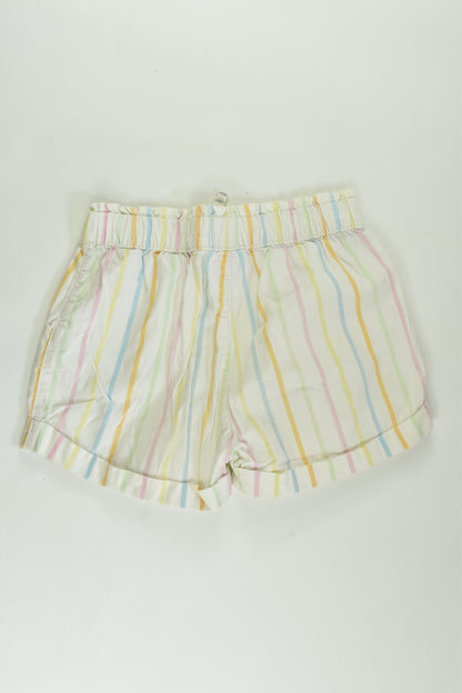 Milkshake Size 8 Striped Shorts