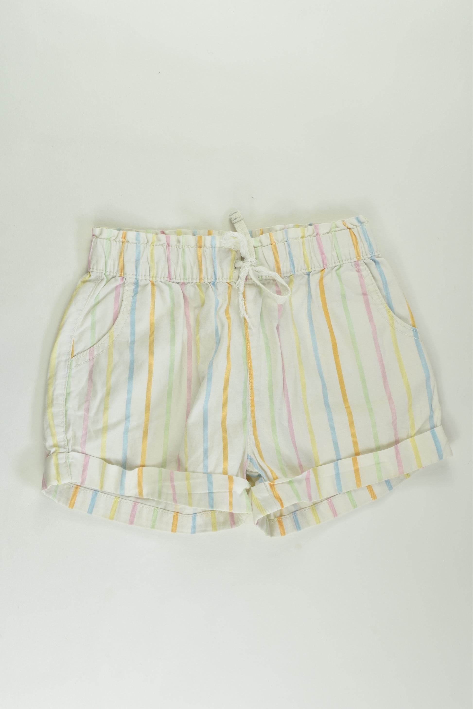 Milkshake Size 8 Striped Shorts