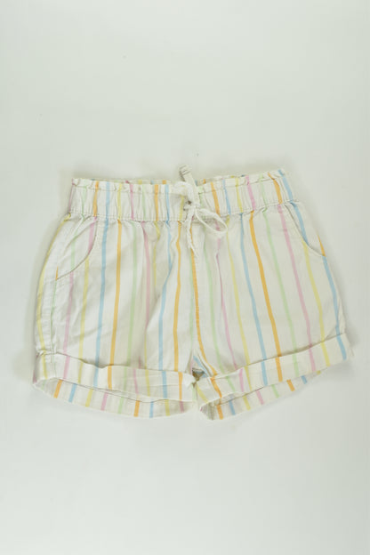Milkshake Size 8 Striped Shorts
