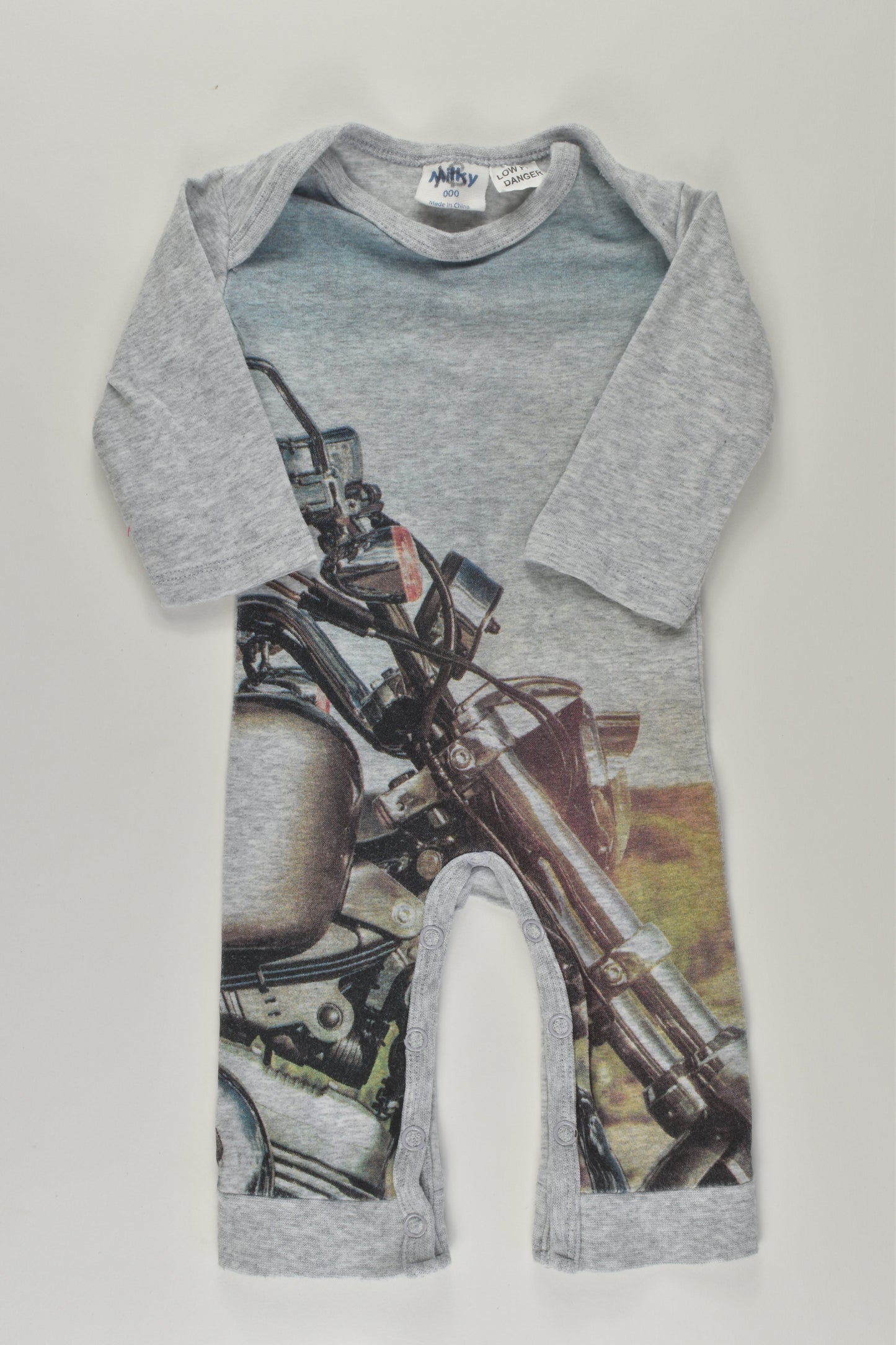 Milky Size 000 Motorbike Romper