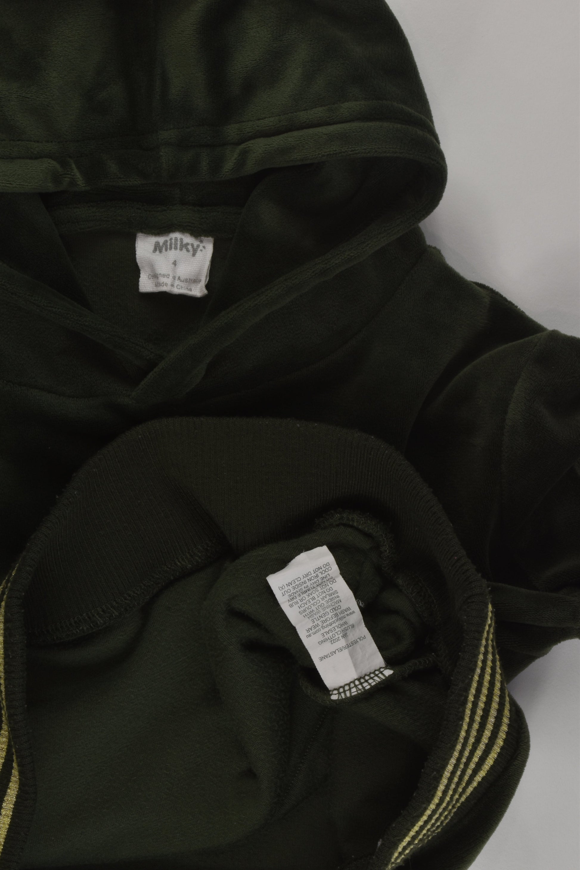 Milky Size 4 Velour Jumper