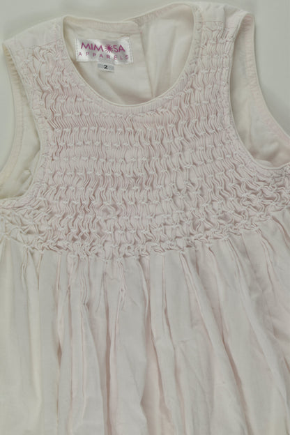 Mimosa Apparels Size 2 Smocked Dress