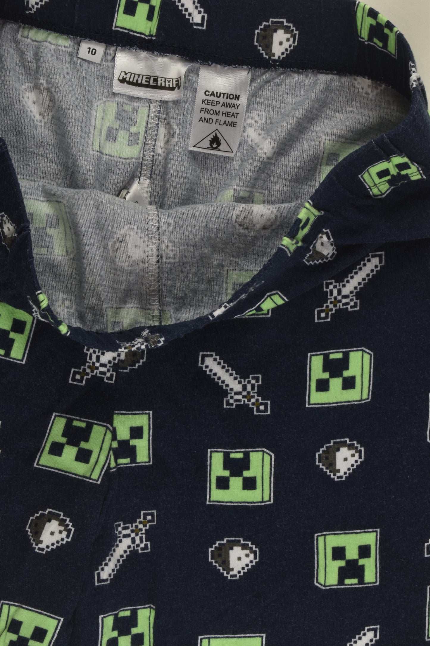 Minecraft Size 10 Shorts