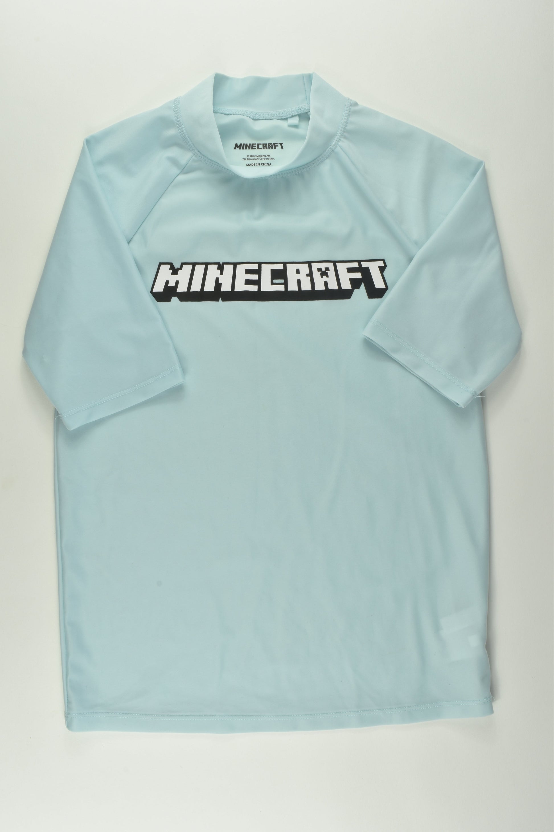 Minecraft Size 12 Rashie Top